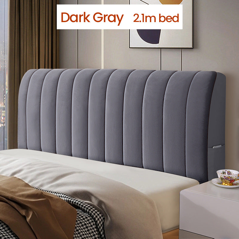 Stretch Headboard Slipcover Dust Protector Cover
