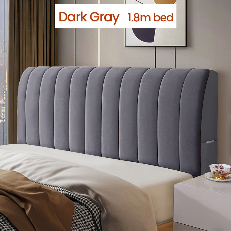 Stretch Headboard Slipcover Dust Protector Cover