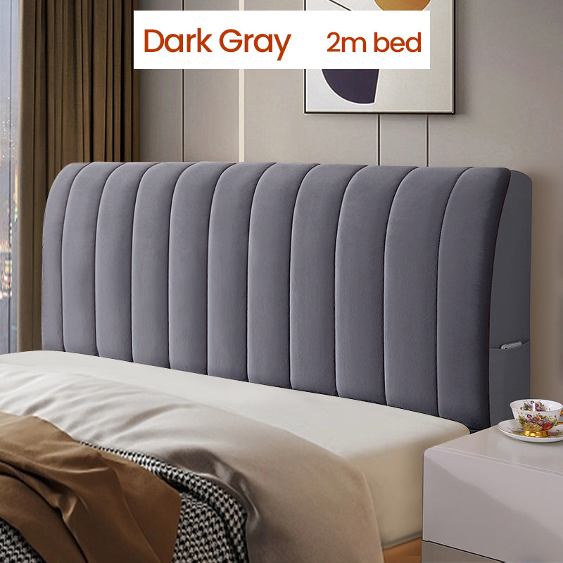 Stretch Headboard Slipcover Dust Protector Cover