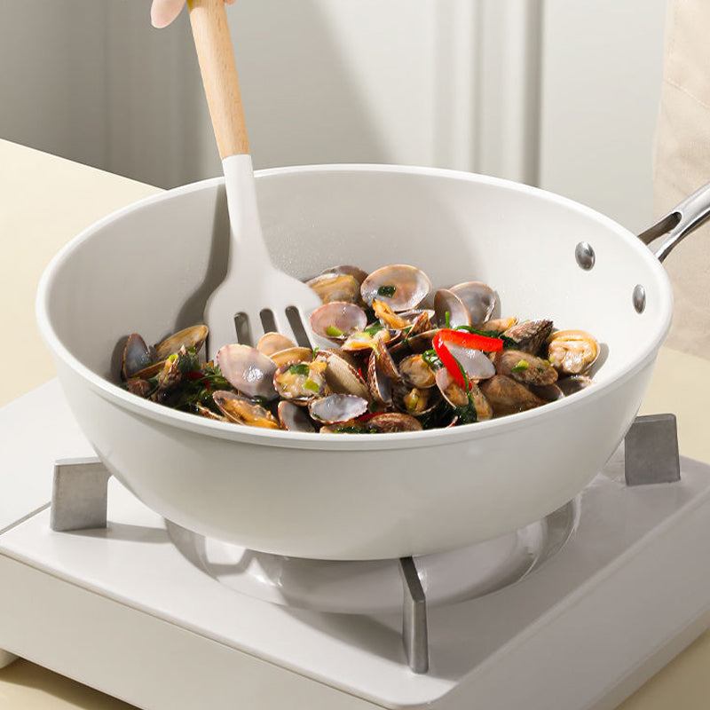 Pebble Ceramic Real-Non-Stick Wok