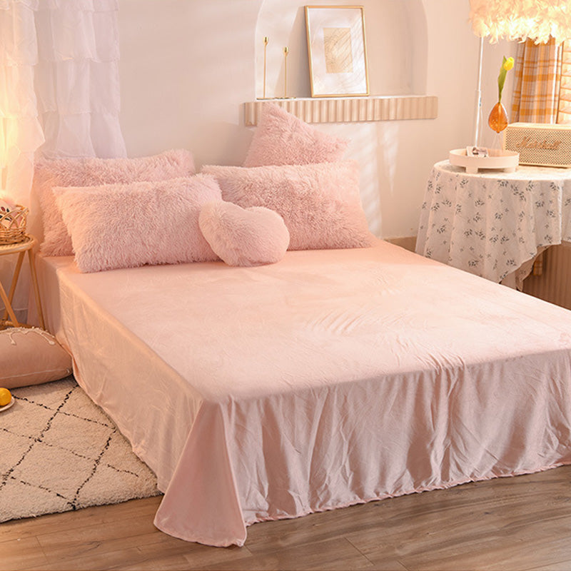 Winter Warm Plush Bedding 4-Piece Set