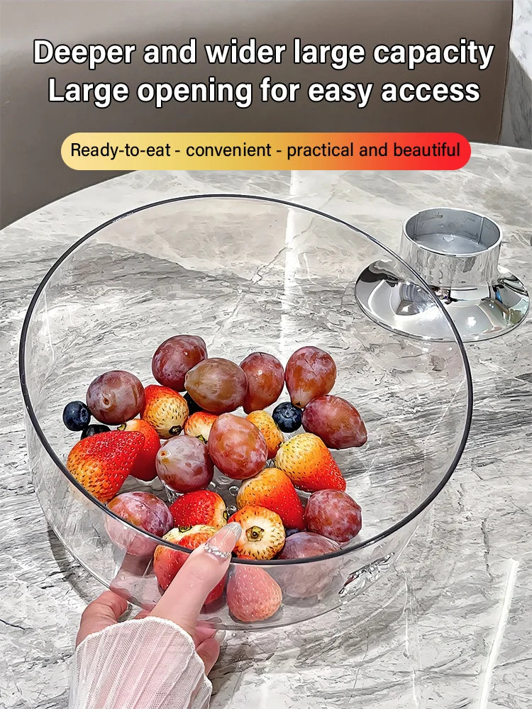 🔥Hot Sale🔥 Light Luxury Tall Fruit Plate