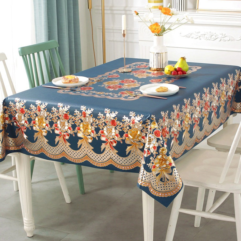 🔥New Year Big Sale 50% OFF🔥Luxury Waterproof & Oil-Proof Wash-Free Square Tablecloth