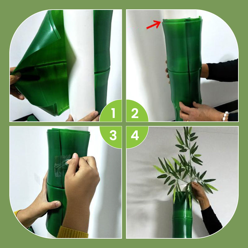 🔥Hot Sale🔥 Plastic Faux Bamboo Pipe Decor