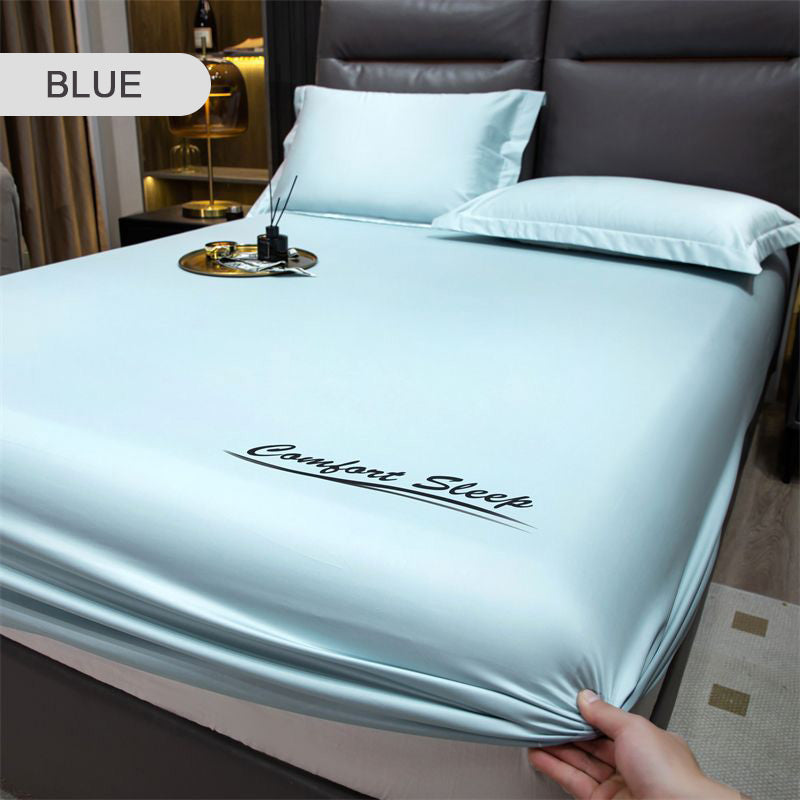 🔥Free Shipping🔥Summer Ice Cooling Silky Bed Fitted Sheet & Pillow Cover