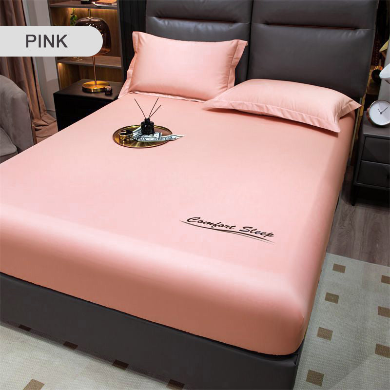 🔥Free Shipping🔥Summer Ice Cooling Silky Bed Fitted Sheet & Pillow Cover