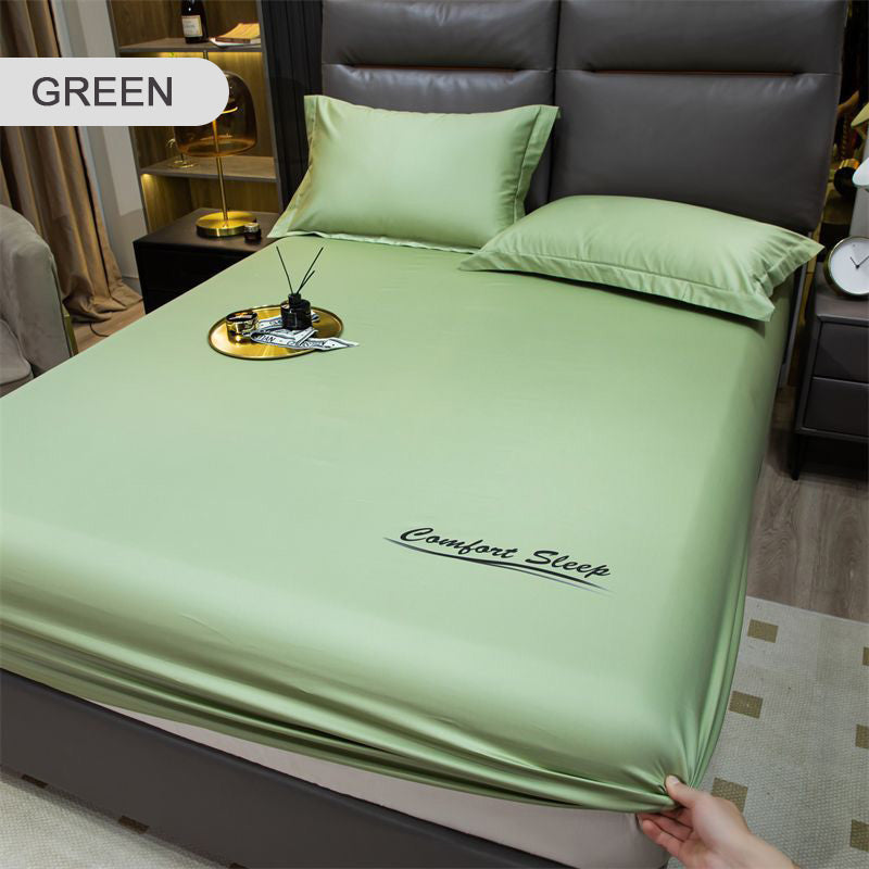 🔥Free Shipping🔥Summer Ice Cooling Silky Bed Fitted Sheet & Pillow Cover