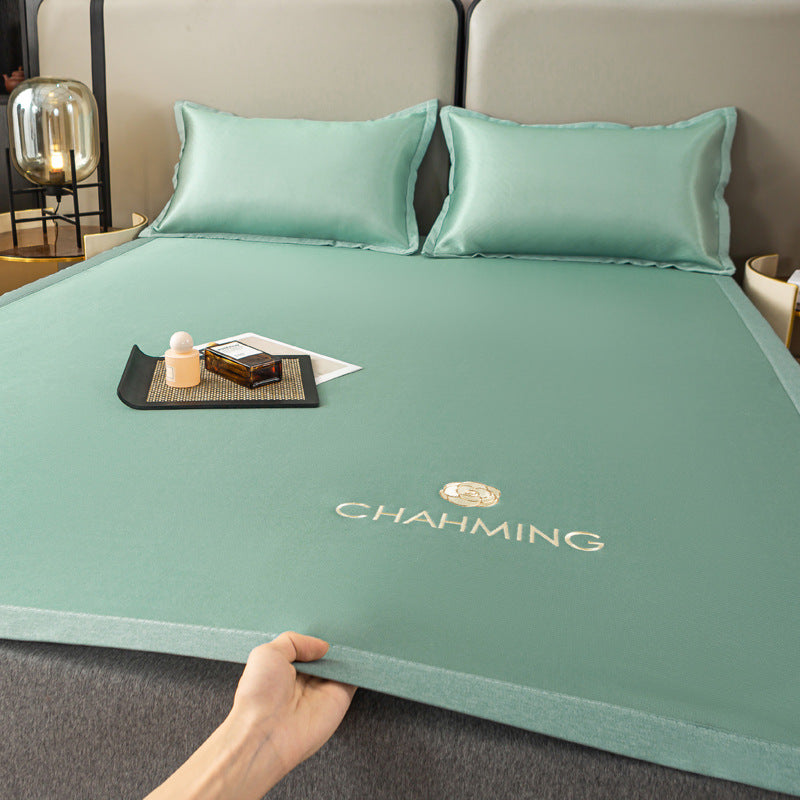 Light Luxury Cool Mat & Pillowcase Bedding Set