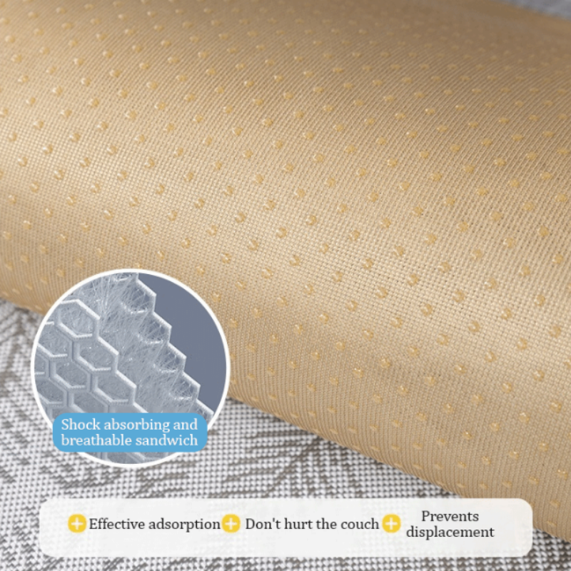 Luxury Leaf Pattern Lightweight Sofa Cushion