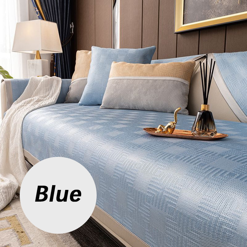 🔥50% OFF🔥Luxury Summer Cooling Sofa Cover & Decorative Pillow Cover