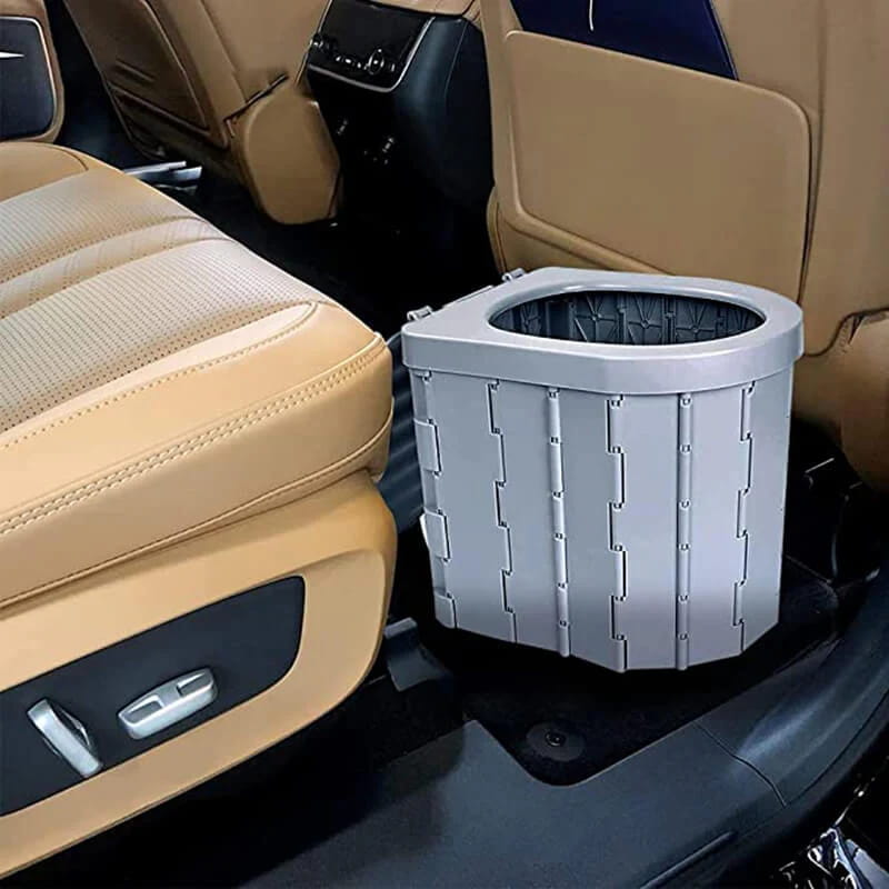 🚽 50% OFF NOW! 🏕️ Portable Outdoor Folding Toilet – Sturdy & compact – Includes waste bags, supports up to 300 lbs – perfect for camping, road trips or emergencies 🌲