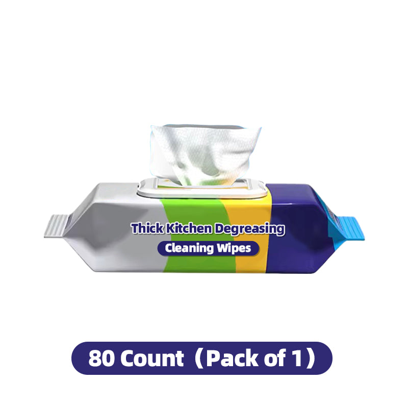 Strong Thick Kitchen Degreasing Cleaning Wipes