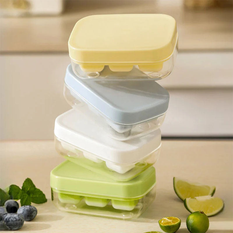 🧊 Buy 1 Get 1 FREE!🥃 Mini Ice Cube Tray – 6-Grid, Quick-Release & Food-Safe – Compact Silicone Ice Maker 🍹