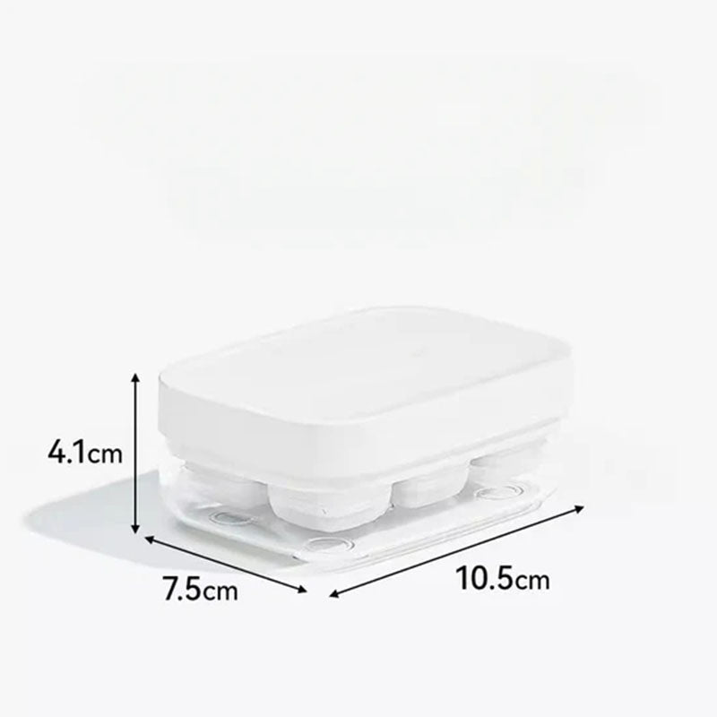 🧊 Buy 1 Get 1 FREE!🥃 Mini Ice Cube Tray – 6-Grid, Quick-Release & Food-Safe – Compact Silicone Ice Maker 🍹