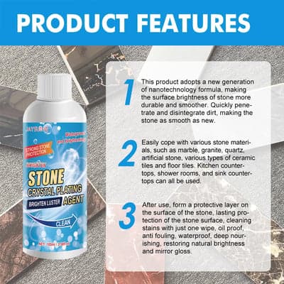 🎉Hot Sale🎉Stone Anti-corrosion Crystal Enhancer (effectively removes oxidation, rust, stains)