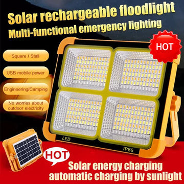 Portable & Waterproof Solar-Powered Camping Light