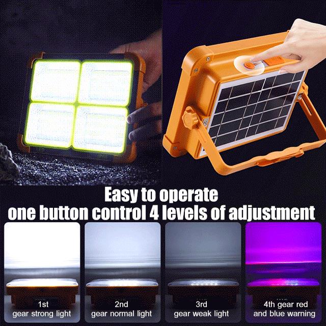 Portable & Waterproof Solar-Powered Camping Light