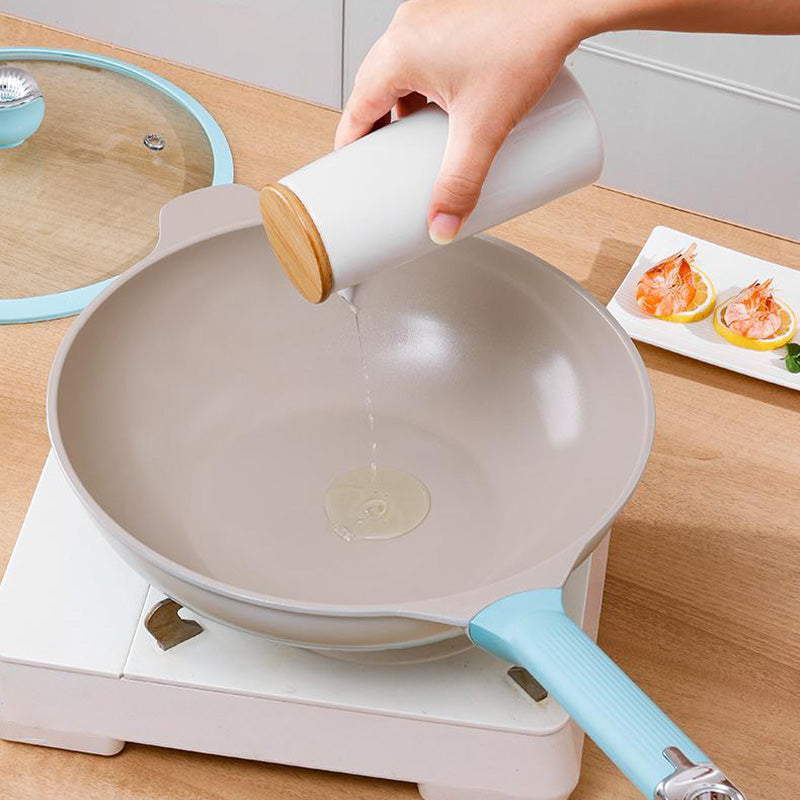 🎅Christmas Pre-Sale🎁Non-Stick Ceramic Fry Pan with Steamer Basket & Lid