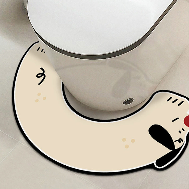 🎅Xmas Sales🎄Non-Slip Absorbency U-Shaped Toilet Rug