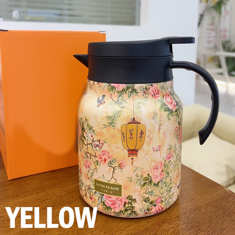 💥Hot Sale🌿1000ml Vacuum Insulated Teapot with Strainer