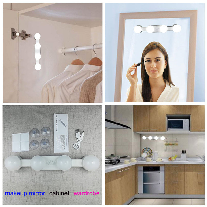 🔥Free Shipping🔥Portable LED Makeup Light with Suction Cup