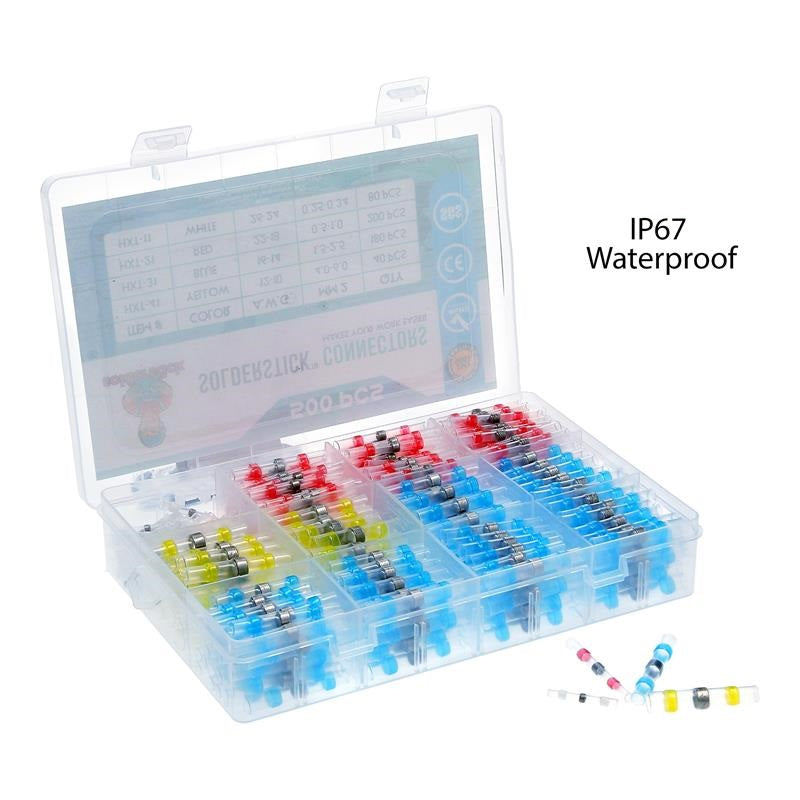 📢📢50% OFF !! ⏰Solderstick Waterproof Solder Wire Connector Kit – IP67 Rated, No Tools Needed & Ready in Seconds