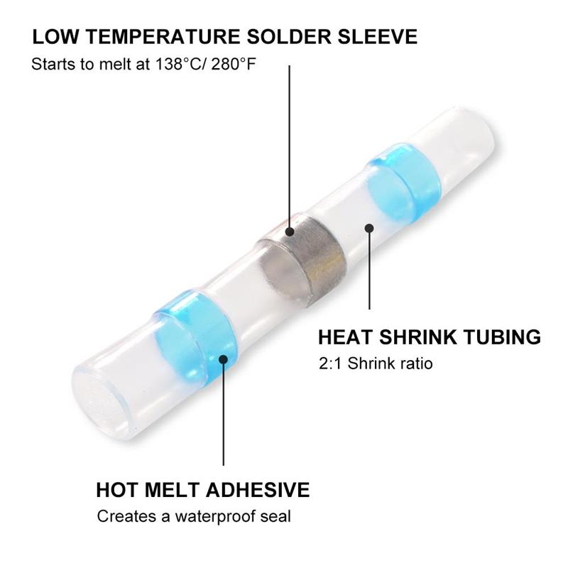 📢📢50% OFF !! ⏰Solderstick Waterproof Solder Wire Connector Kit – IP67 Rated, No Tools Needed & Ready in Seconds