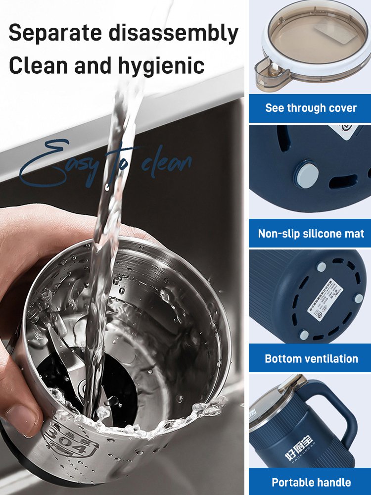 🍵Time-limited Special⏰Large Capacity Electric High Speed Crushing and Grinding Cup 🫘