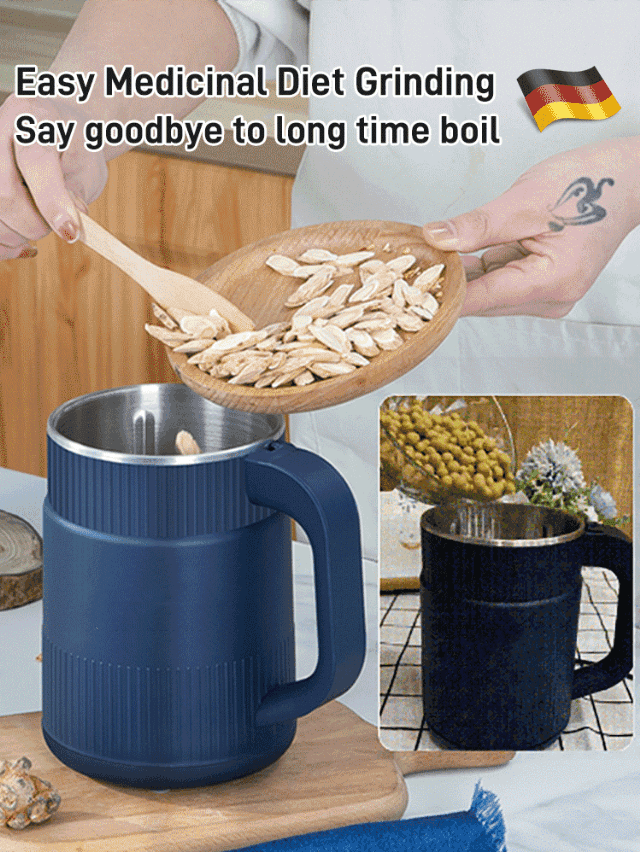🍵Time-limited Special⏰Large Capacity Electric High Speed Crushing and Grinding Cup 🫘