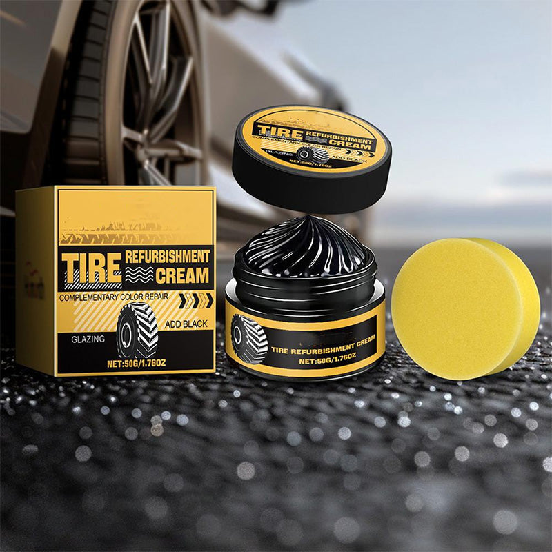 📢📢Buy 2 Get 1 Free !! ⏰Multipurpose Long-Lasting Car Tire Refurbishment Cream