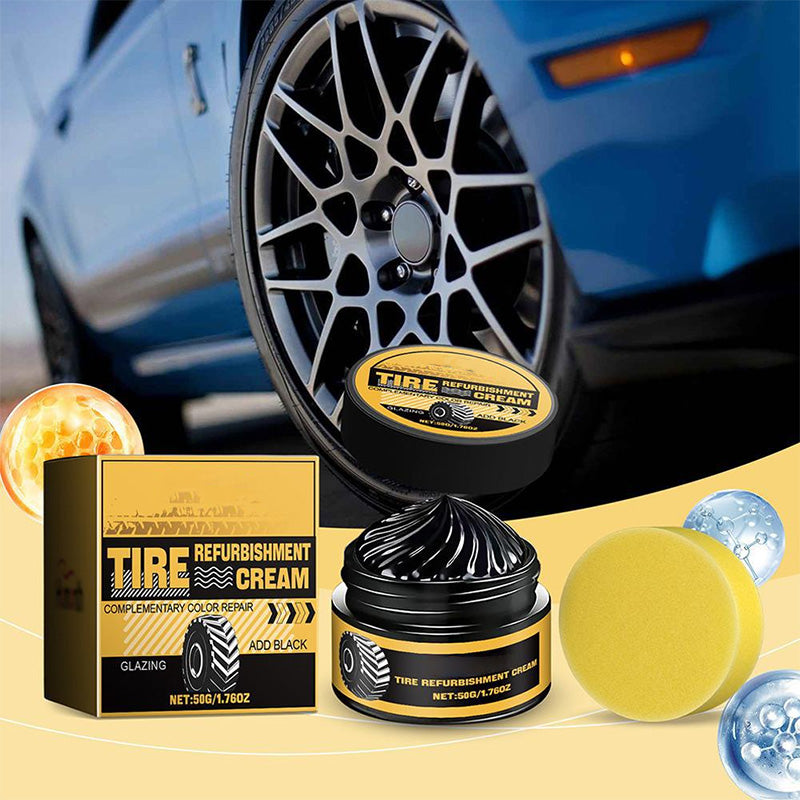 📢📢Buy 2 Get 1 Free !! ⏰Multipurpose Long-Lasting Car Tire Refurbishment Cream