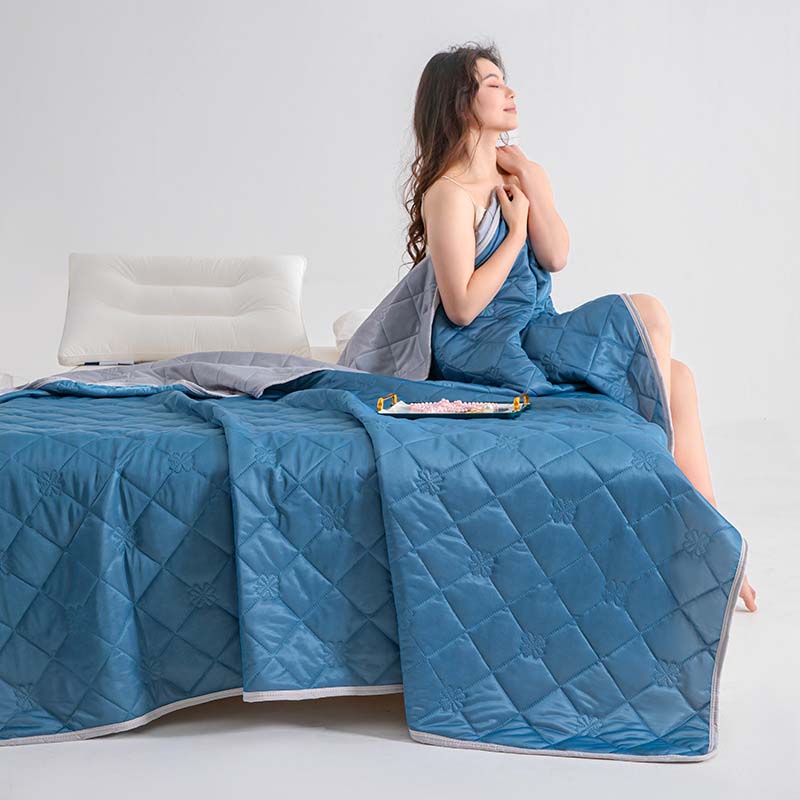 ❄️Hot Summer Sale 40% Off🧊Breathable Printed Washable Summer Cooling Comforter💤
