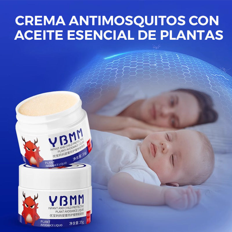 🏖️Summer Hot Sale🌼Mosquito Repellent Cream with Essential Plant Oil