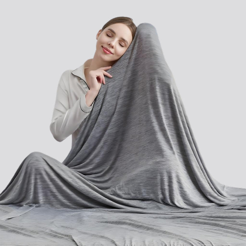 Cool Lightweight Solid Color Thin Blanket