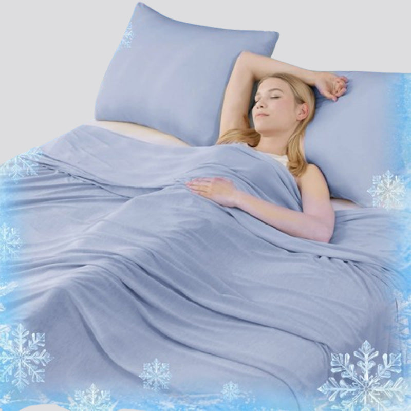 Cool Lightweight Solid Color Thin Blanket