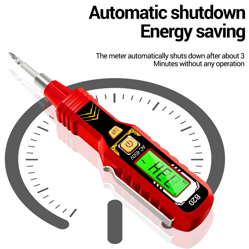 📢📢50% OFF !!!⏰Non-Contact Voltage Tester with LCD Display