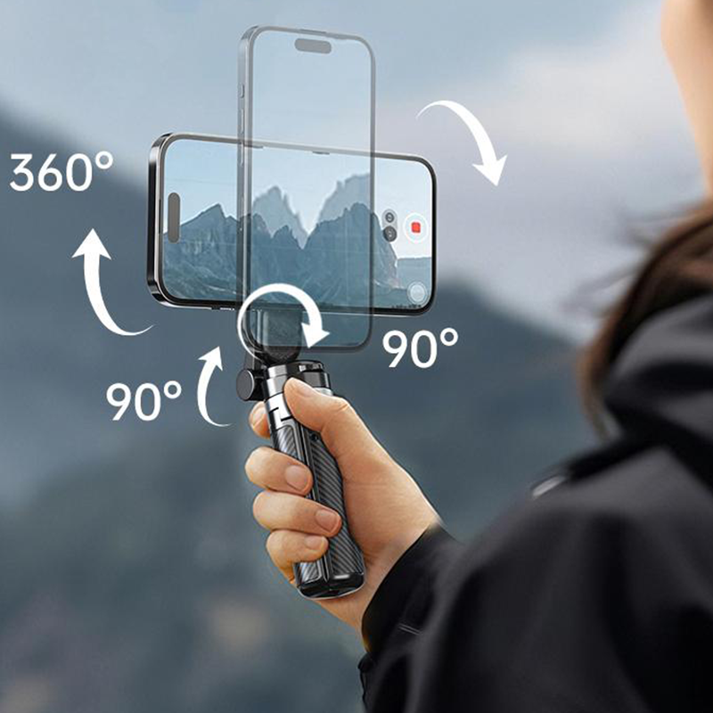 🏆 Hot sale 50% OFF✨4-in-1 Multifunctional magnetic selfie stick with 360° rotation