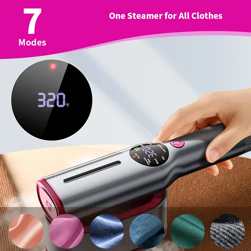 💜LAST DAY SALE 50% OFF👍Handheld Steamer Iron for Clothes