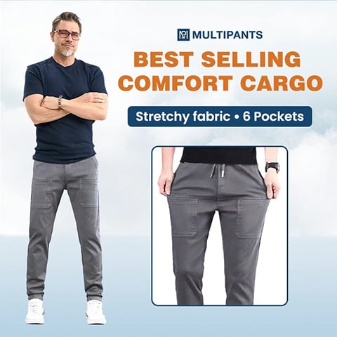📢📢60% OFF !! ⏰MultiPants – High Stretch Multi-pocket Durable Cargo Pants