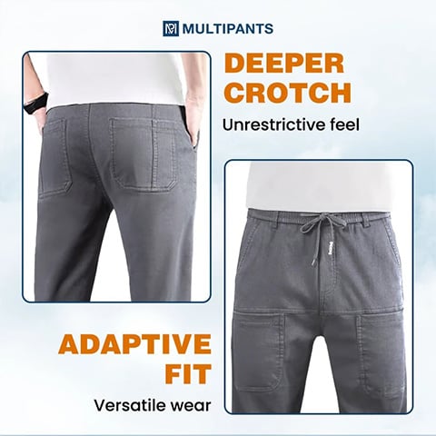 📢📢60% OFF !! ⏰MultiPants – High Stretch Multi-pocket Durable Cargo Pants