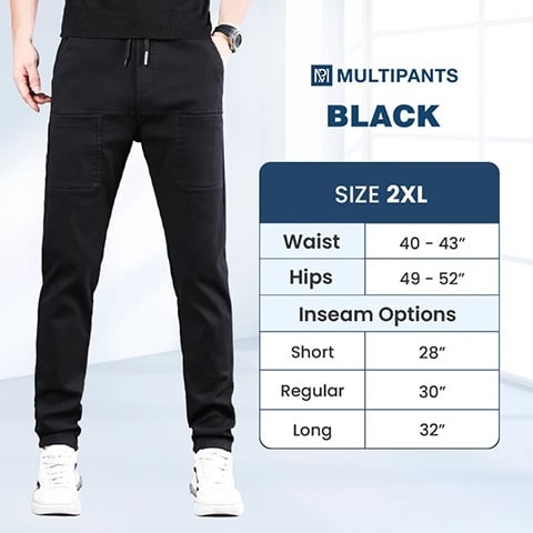 📢📢60% OFF !! ⏰MultiPants – High Stretch Multi-pocket Durable Cargo Pants