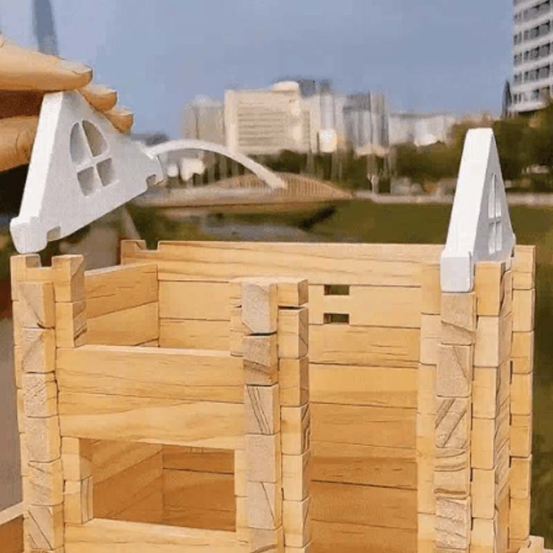 🔥Hot Sale🔥Educational Wooden Building Blocks