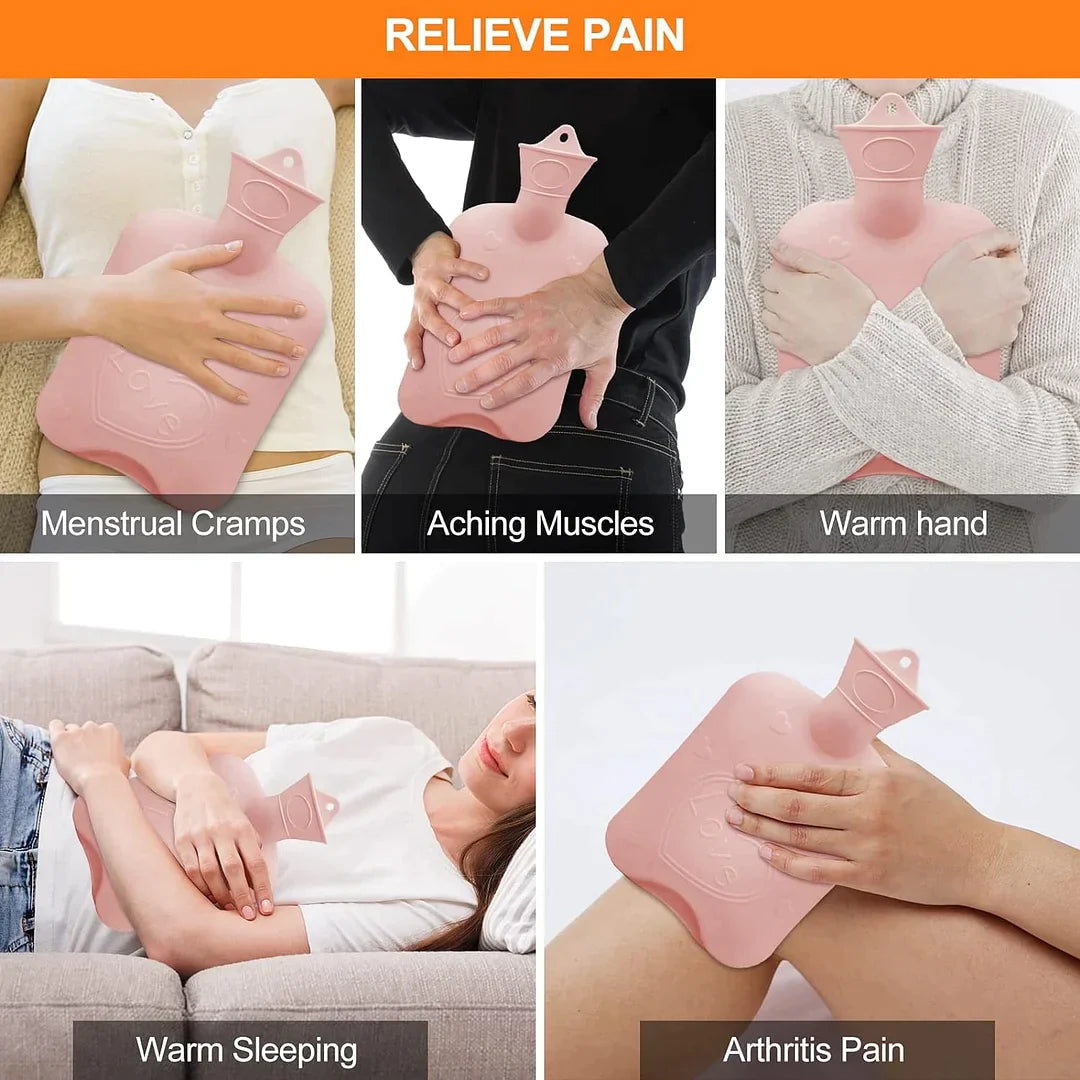 🎅Christmas Sale 50% OFF🔥Plush Refillable Hot Water Bottle Belt🎁