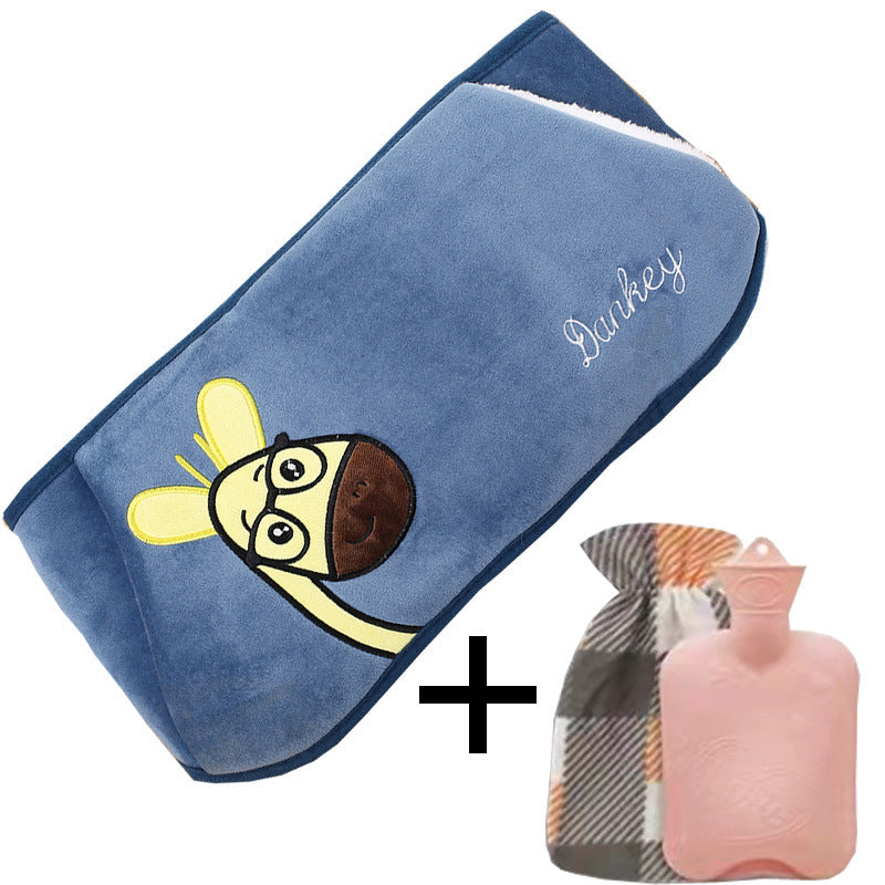 🎅Christmas Sale 50% OFF🔥Plush Refillable Hot Water Bottle Belt🎁