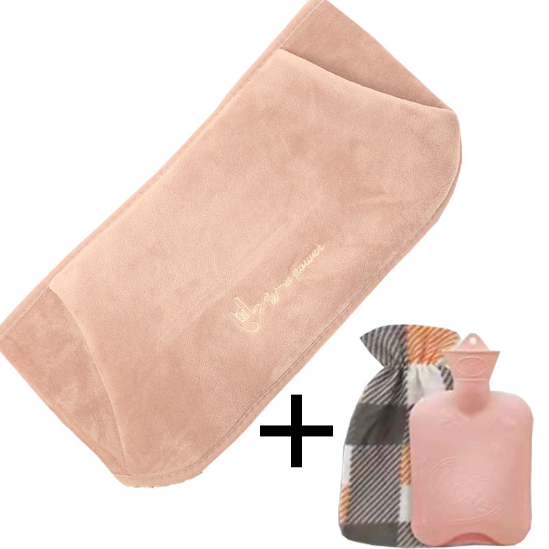 🎅Christmas Sale 50% OFF🔥Plush Refillable Hot Water Bottle Belt🎁