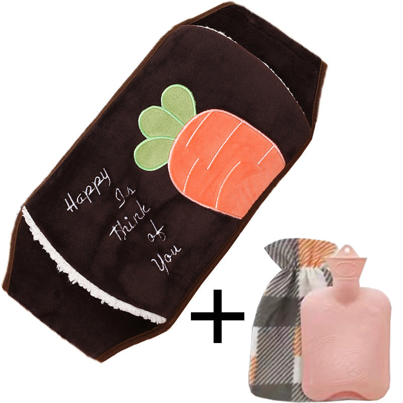 🎅Christmas Sale 50% OFF🔥Plush Refillable Hot Water Bottle Belt🎁
