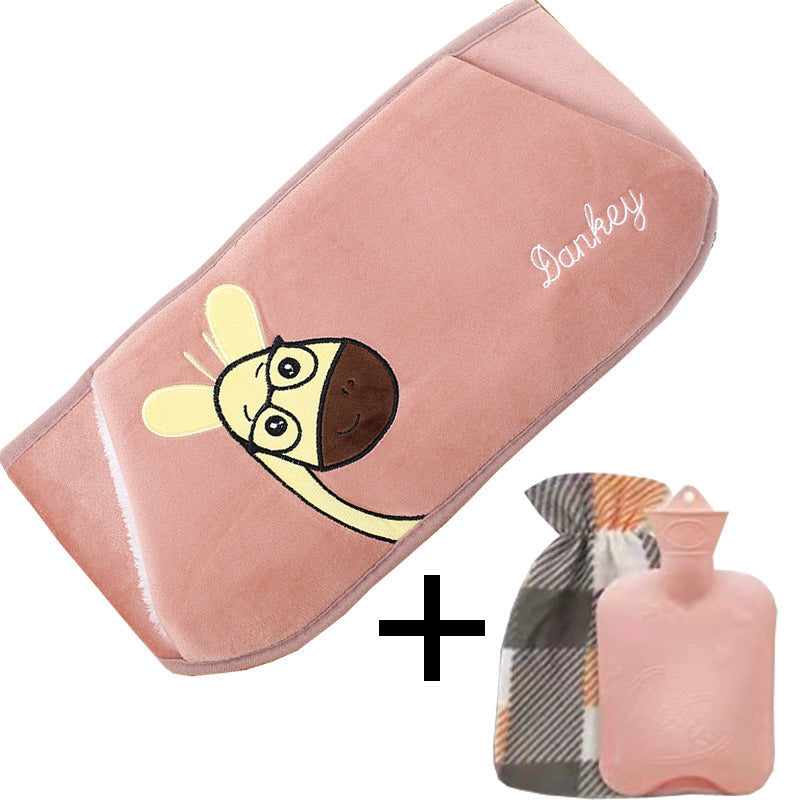 🎅Christmas Sale 50% OFF🔥Plush Refillable Hot Water Bottle Belt🎁