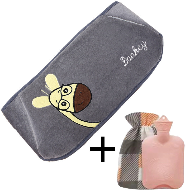 🎅Christmas Sale 50% OFF🔥Plush Refillable Hot Water Bottle Belt🎁