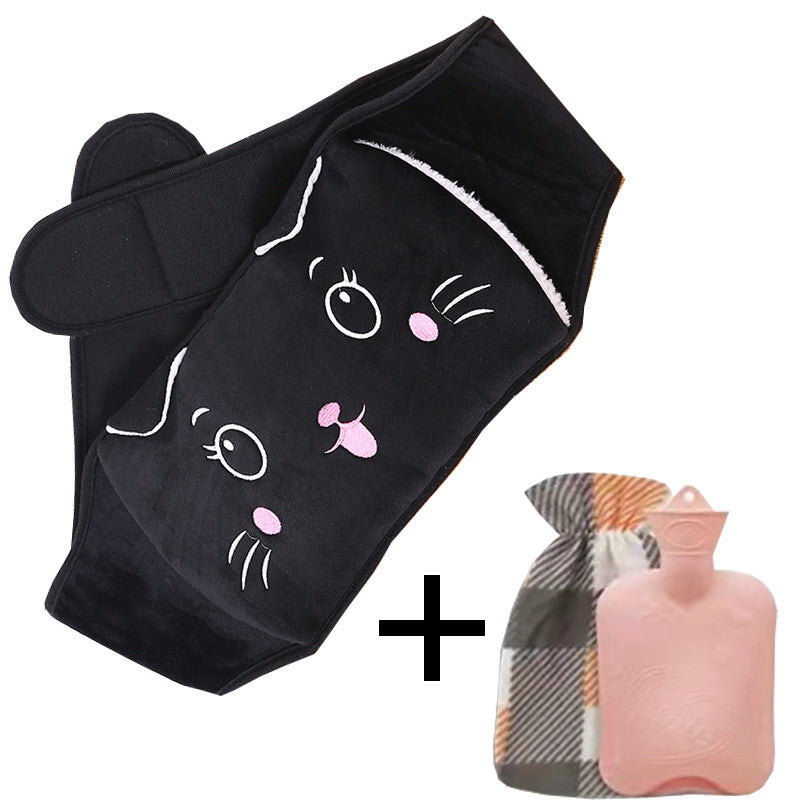 🎅Christmas Sale 50% OFF🔥Plush Refillable Hot Water Bottle Belt🎁