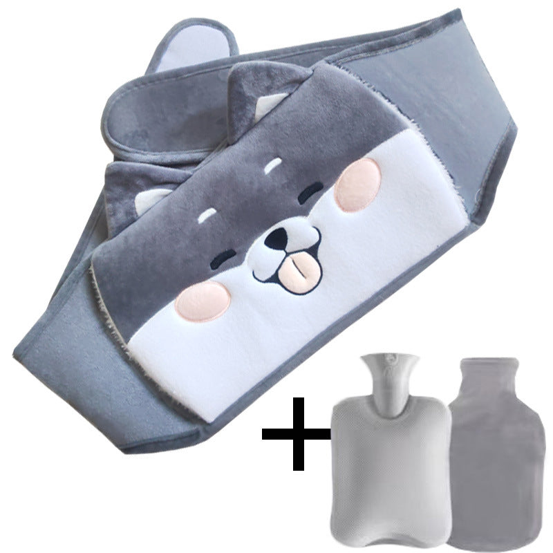 🎅Christmas Sale 50% OFF🔥Plush Refillable Hot Water Bottle Belt🎁